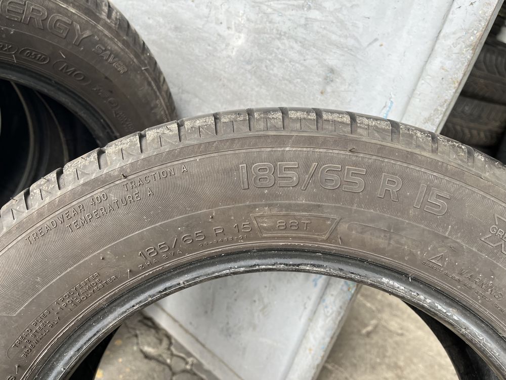 4 бр. летни гуми 185/65/15 Michelin MO DOT 0516 5-6 mm