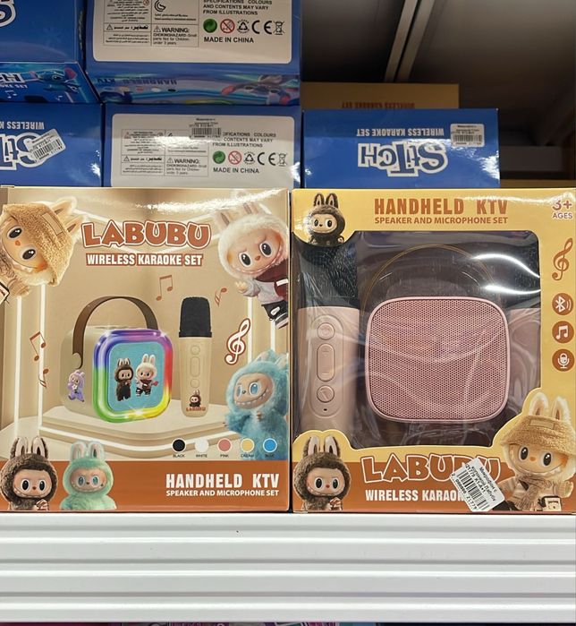 Детская музыкальная колонка караоке