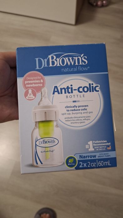 Vând set biberoane Dr. Brown’s Anti-colic, noi, nefolosite.