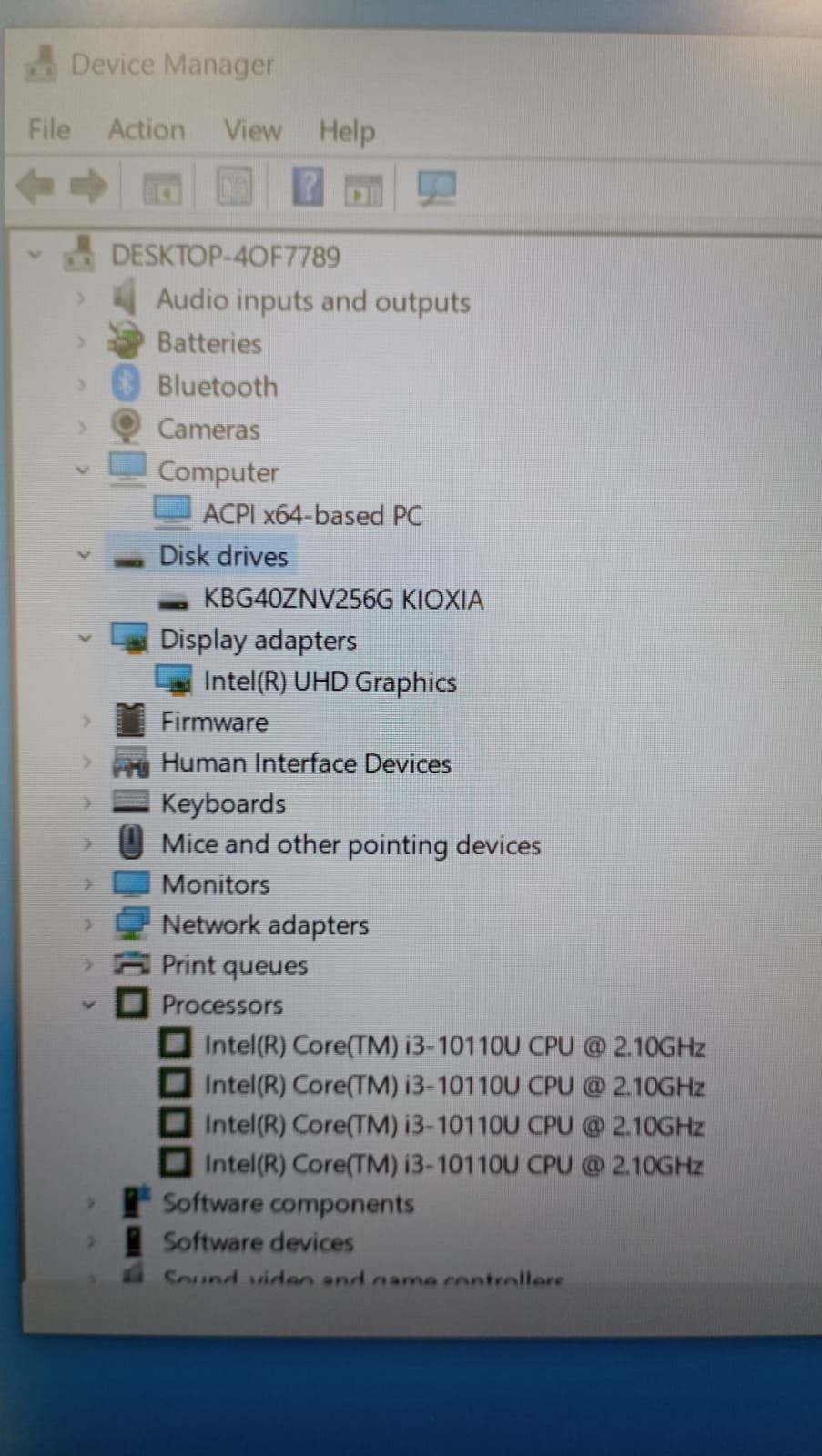 Laptop HP 15-DA2049NQ Amanet BKG