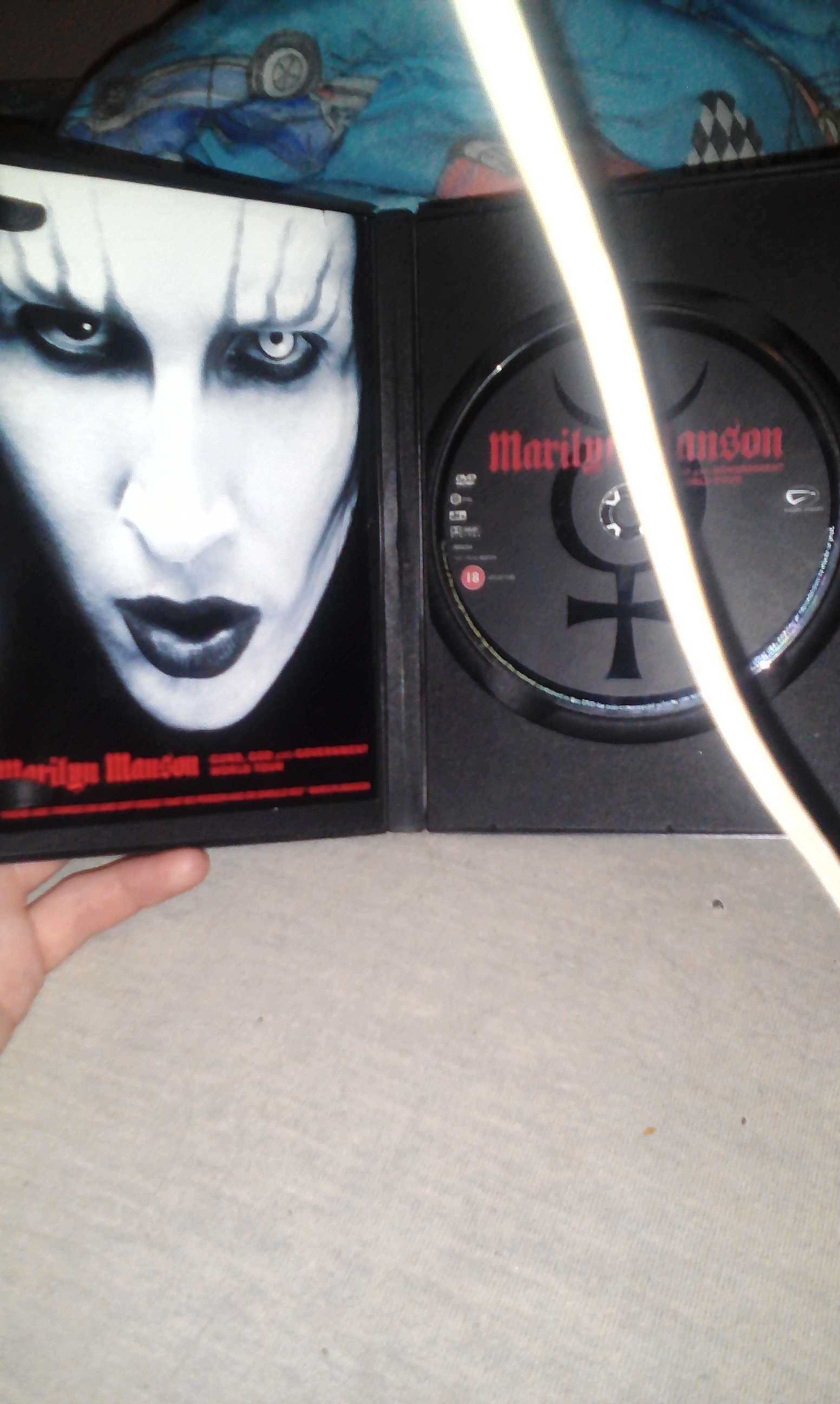 Marilyn Manson guns  god and government world tour dvd rare