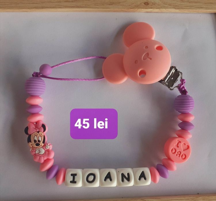 Lantisoare de suzeta din silicon