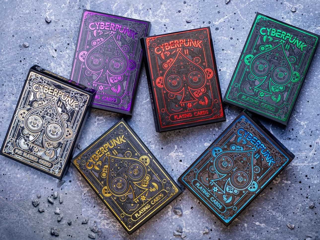 Carti de joc premium Cyberpunk by Elephant Playing Cards