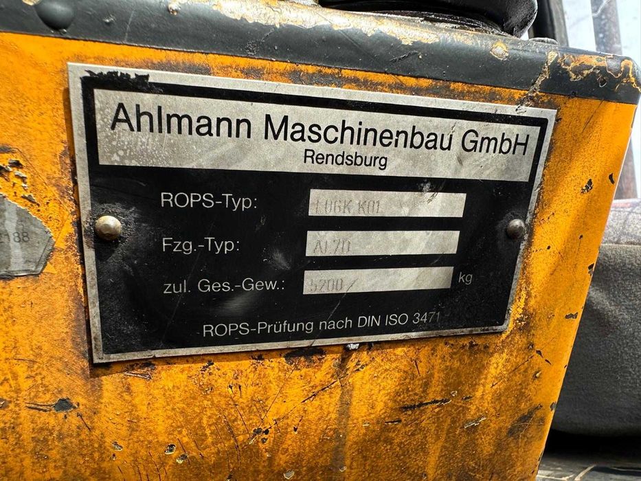 Vola / incarcator frontal Ahlmann AL7D 1997 accept variante !!!