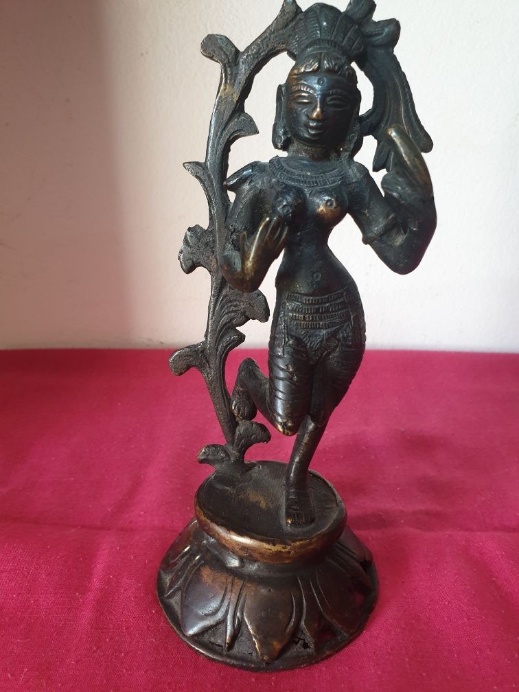 Statuetă bronz zeița parvati