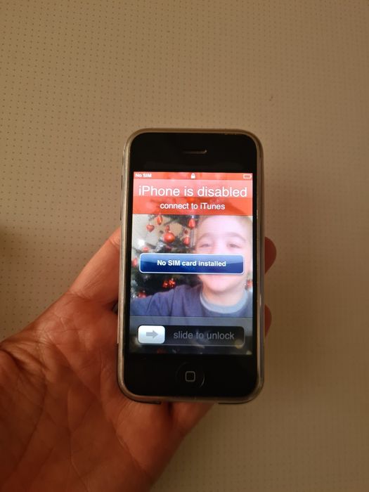 Iphone 2g A1203 8gb Primul Iphone De Colectie