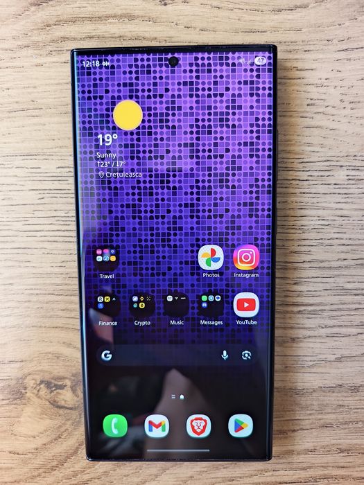 Samsung S23 Ultra / negru / 256GB / ca nou + huse