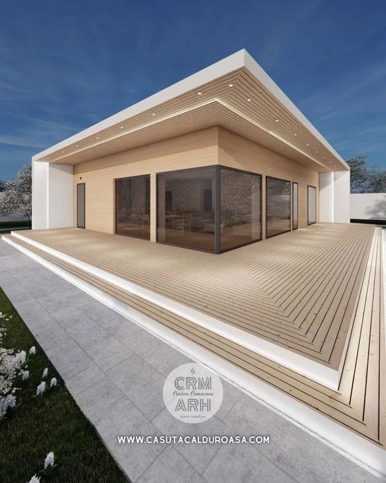 Casa Izvorani arhitectura moderna