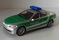 Macheta BMW seria 5 (F10) 2010 535i Politia Germana- Welly 1/36