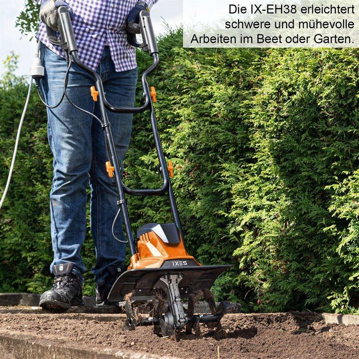 Motocultor electric IXES IX-EH38 | Lățime de lucru 360 mm Putere 1050w
