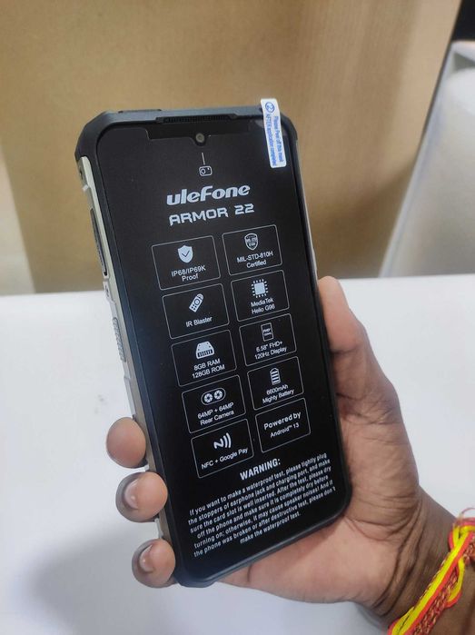 Ulefone Armor 22 16GB RAM 128GB ROM с IP68 защита, 64MP нощна камерa