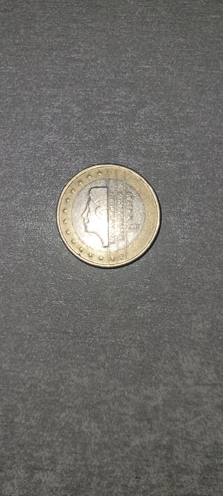 Moneda 1 euro anul 2001