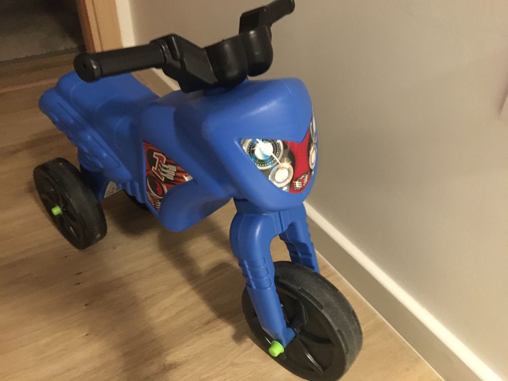 Motocicleta copii albastra