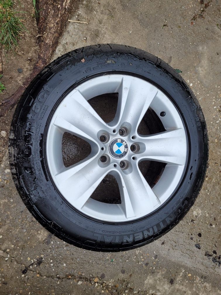 Jante originale BMW 17 + anvelope Continental si Pirelli all season M