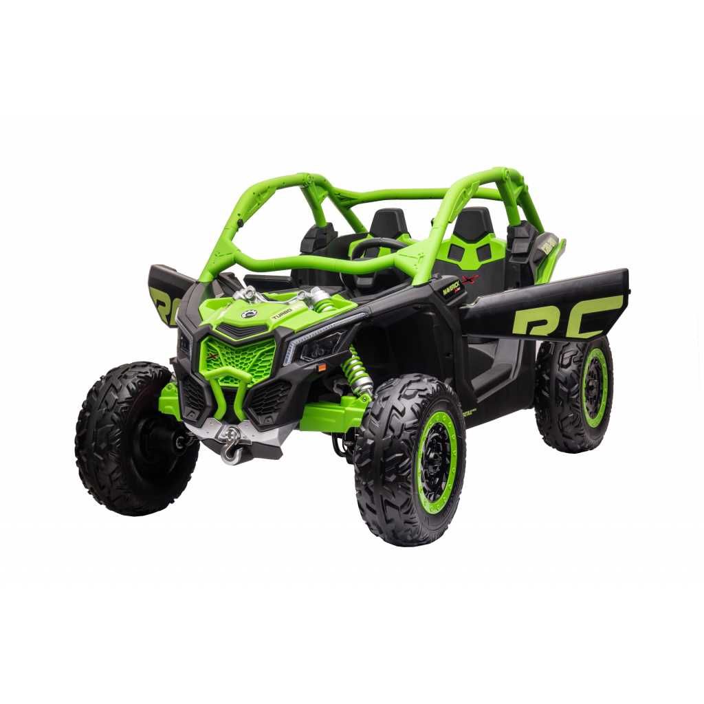 UTV electric pentru copii 2-8 ani Can Am Speed 2 locuri 480W 24V Verde