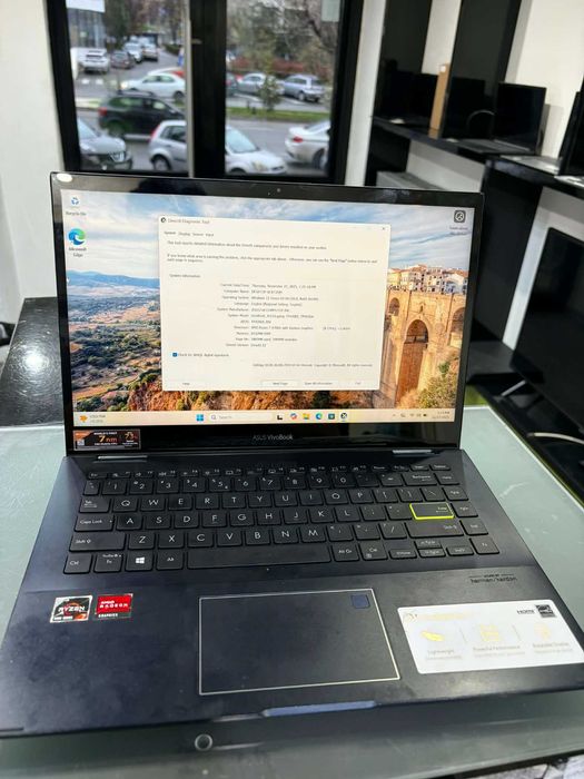 Laptop VivoBook Flip 14 AMD Ryzen 7 4700U 8GB RAM 512SSD