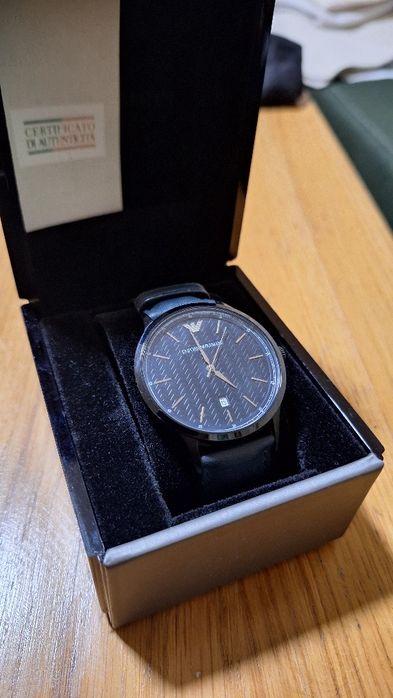 Ceas Emporio Armani bleu marine, (ar11190)