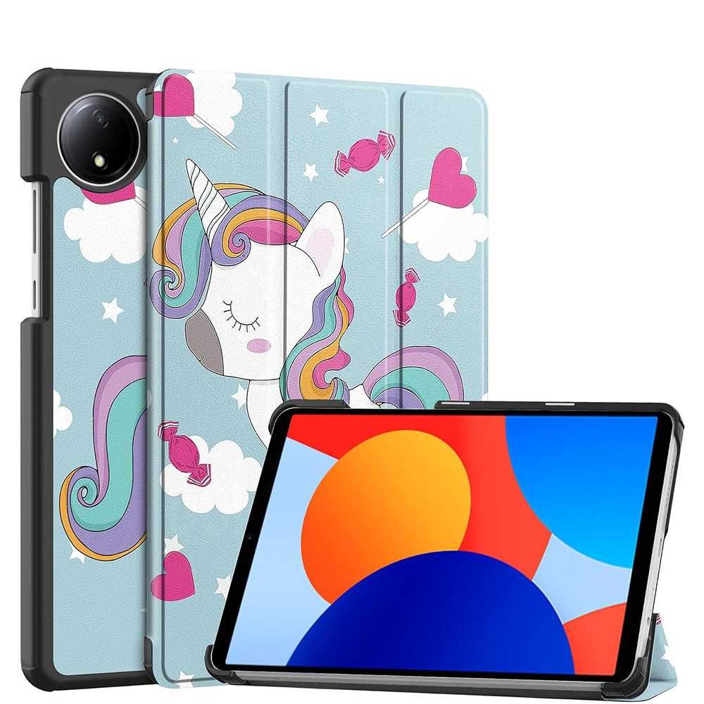 Xiaomi Redmi Pad SE 8.7" 2024 / Pad 7 11.2" / Кожен смарт калъф таблет