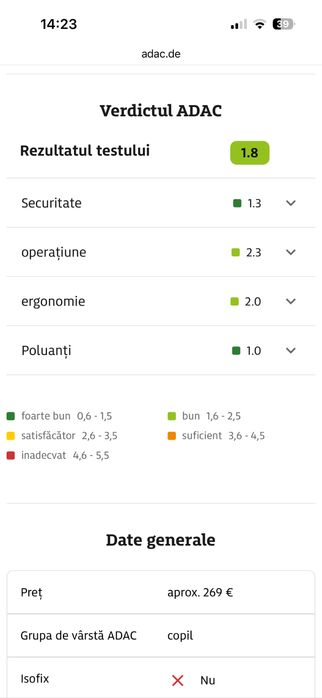 Scoica/Scaun auto Maxi Cosi Pebble 360