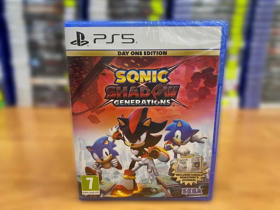 Новый** Sonic X Shadow Generations Day One Edition PS5/ Соник Пс5
