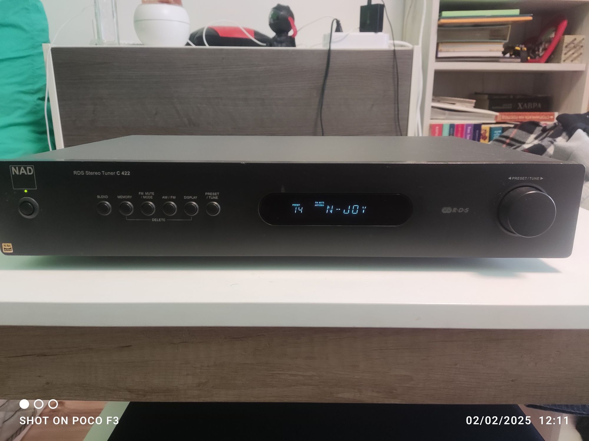 NAD RDS Stereo Tuner C 422