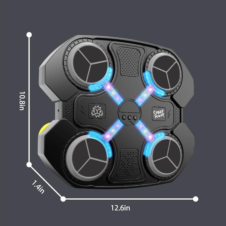 Смарт музикална детска боксова машина,Bluetooth връзка, светлинен пото