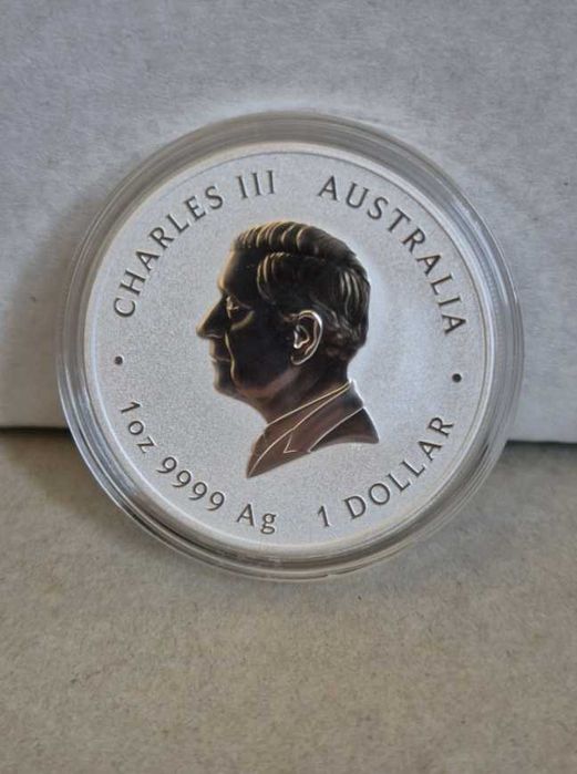 Сребърна монета Австралийски Лунар Кон 2026 1 унция