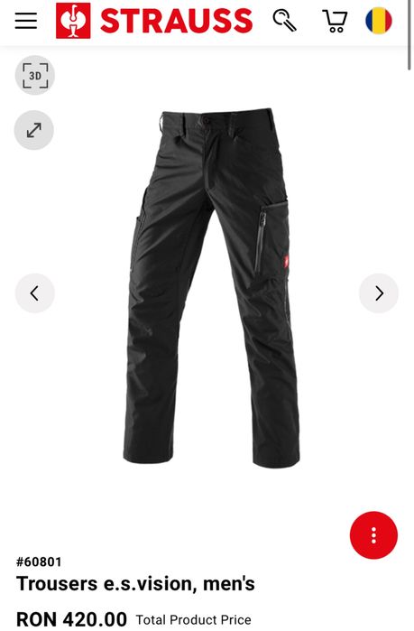 Engelbert Strauss Vision Trousers M uvex mascot snickers