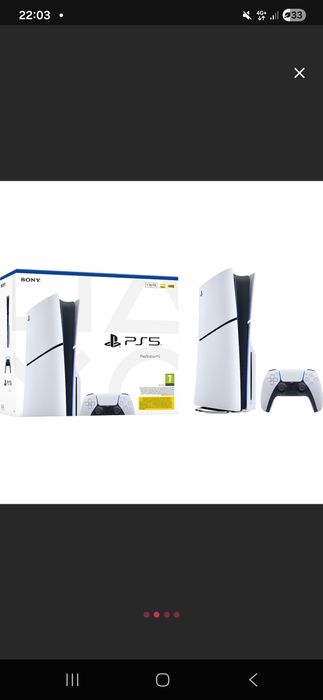 Playstation 5 disk 2 manete