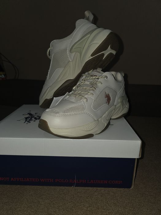 Adidasi dama U.S. POLO ASSN BEJ Nr 38