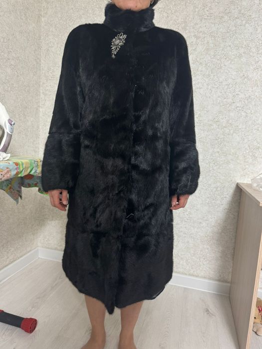 Норковая шуба в хорошем состоянии