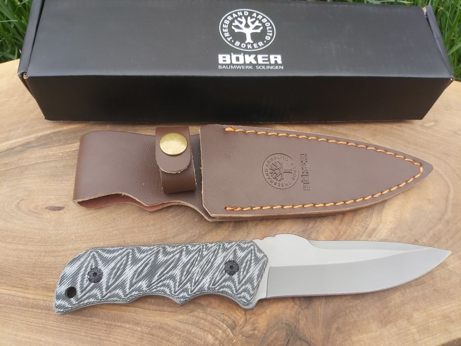 Нож с кожена кания BOKER TSMOV Baumwerk SOLINGEN