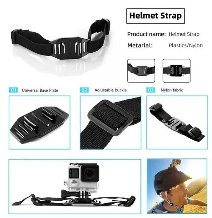 Kit Set Accesorii Elementare Camera GoPro Orice Model 8 9 10 11 12 13