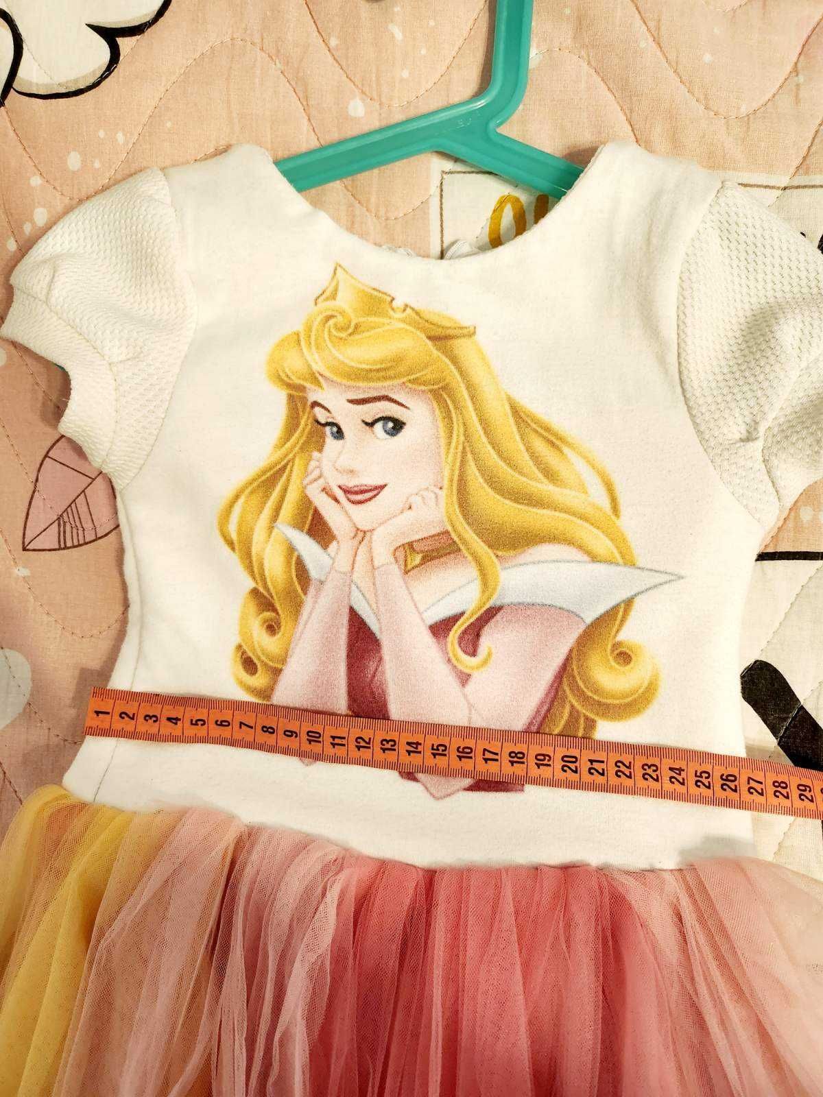 Официална детска рокля с принцеса Аврора от Модно&Модерно р-р 110