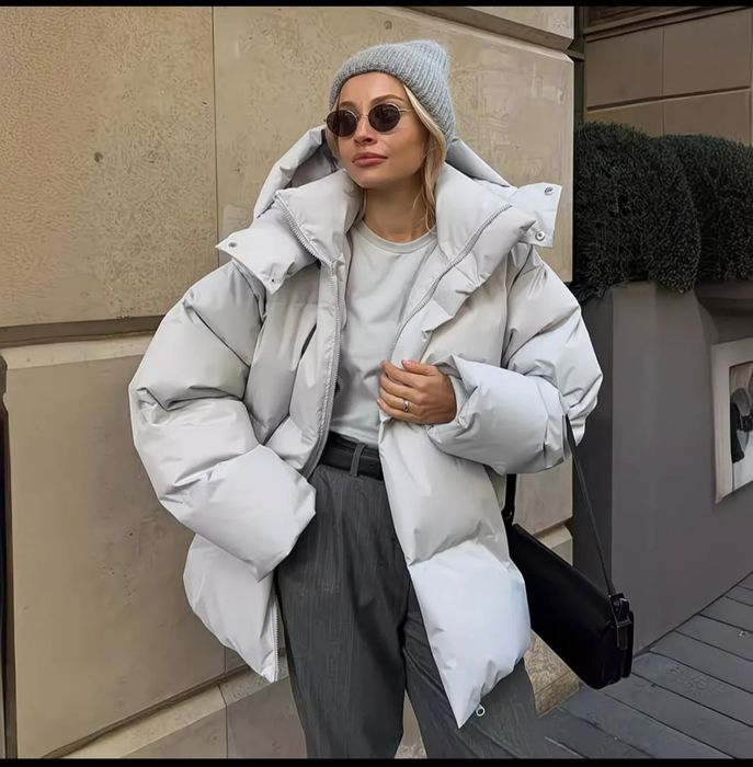 Куртка зимняя оверсайз новая