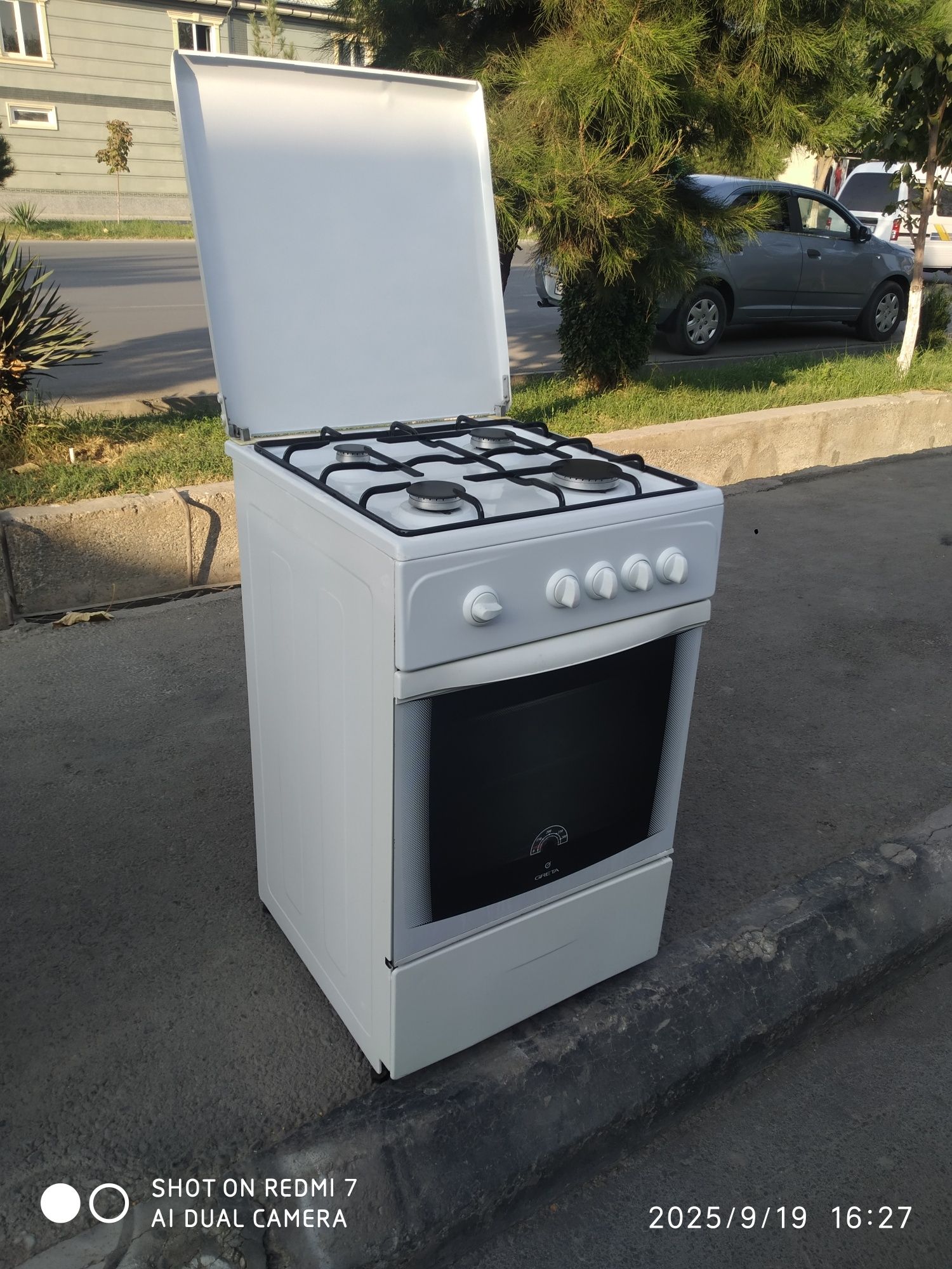 Gretta polshia gaz plita