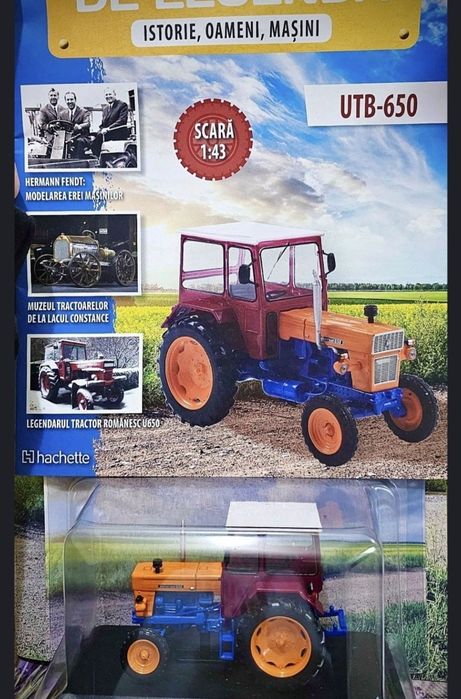 Macheta tractor utb 650 scara 1/43