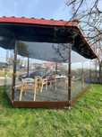 Folie terasa și foisoare, folii terasa transparenta premium Cristal