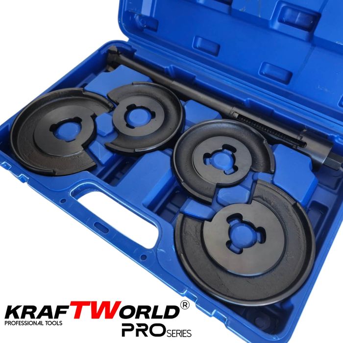 Комплект за монтаж/демонтаж на пружини KraftWorld Pro – 5 части