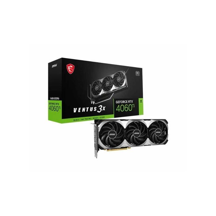 Видеокарта MSI GEFORCE RTX 4060 TI VENTUS 3X 16GB Магазин Red Geek