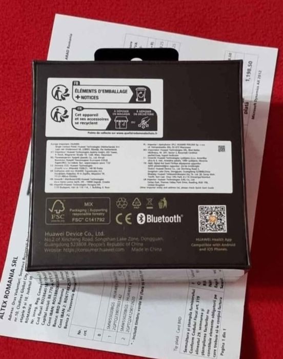 Smartwatch HUAWEI Watch GT4 46mm, GPS, Android/iOS, Nou, Garantie.