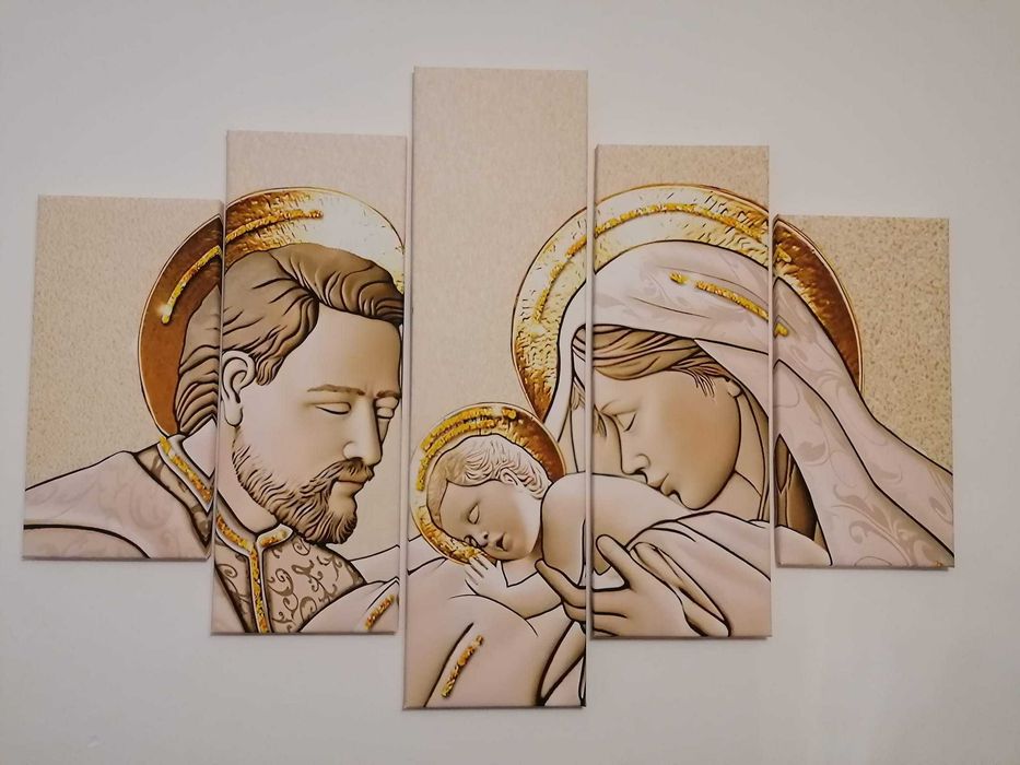 Tablou Multicanvas 5 piese Sfanta Familie