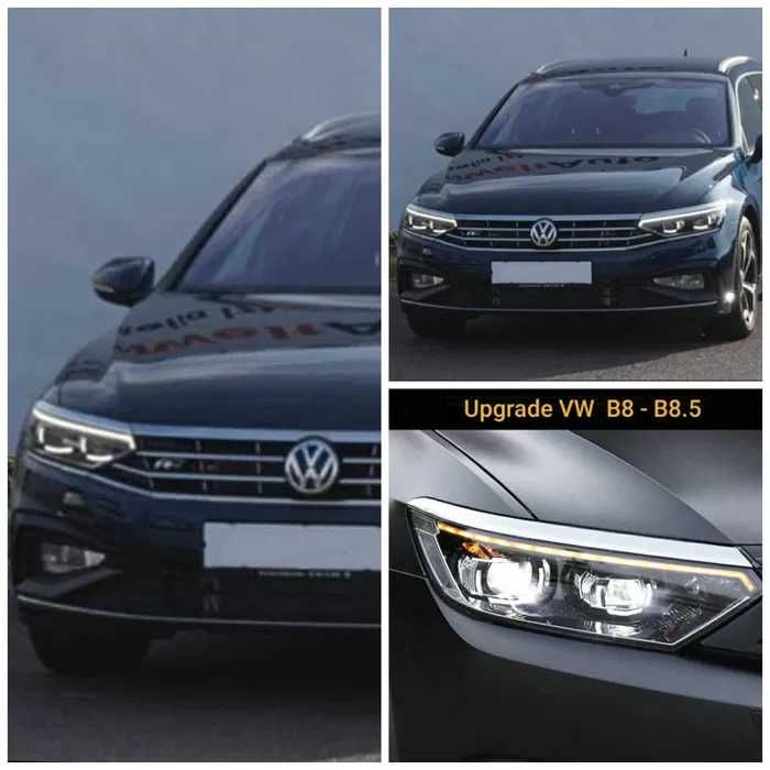 VW Passat B8/B8.5 и Golf 7/7.5 – LED фарове, стопове, дигитално табло