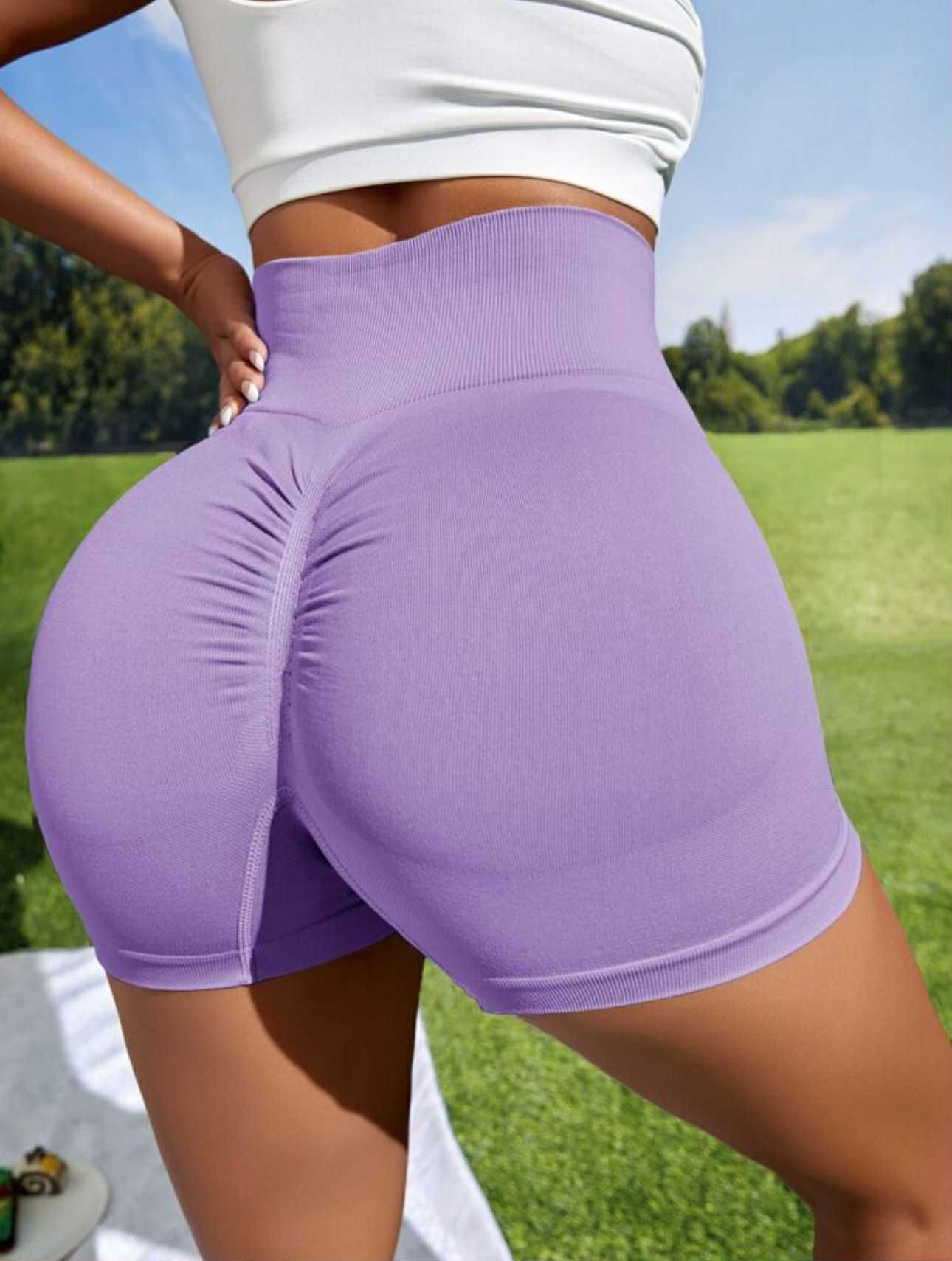 Лилав къс клин от Shein