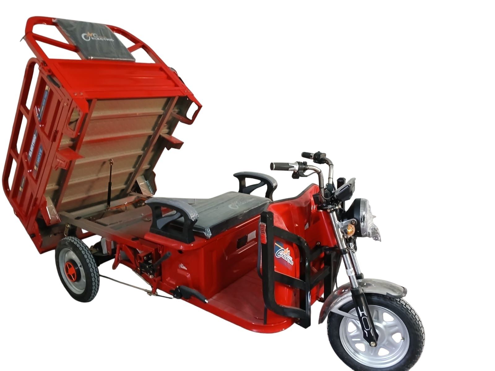 Tricicleta Electrica Tuk Tuk cu bena basculabila, Baterie 52Ah