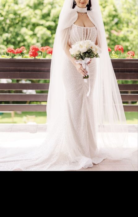 Rochie de mireasa sirena - croita pe comanda