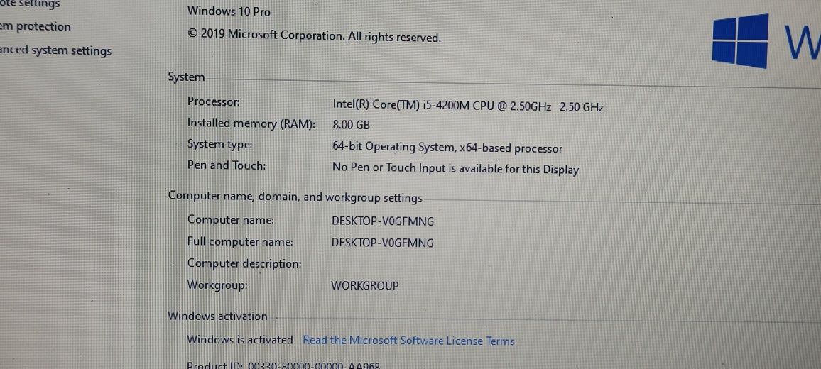 Laptop Fujitsu A544- Intel i5-4200m Quad Core 8Gb Ram 750Gb 15.6 IPS