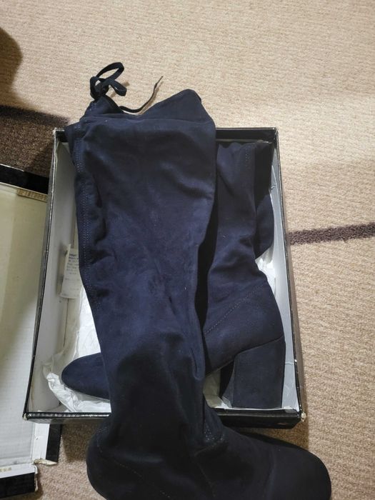 Дамски чизми в цвят каки