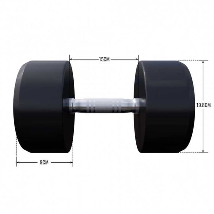 Ganteră rotundă fixă 30 KG