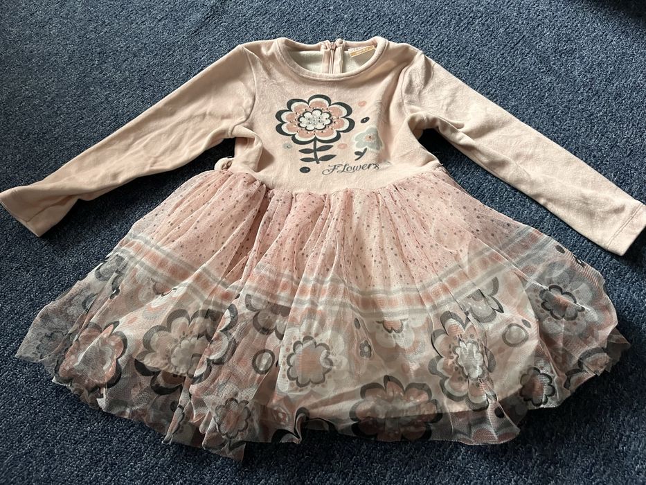 Детска рокличка, пепел от рози/98/3 год